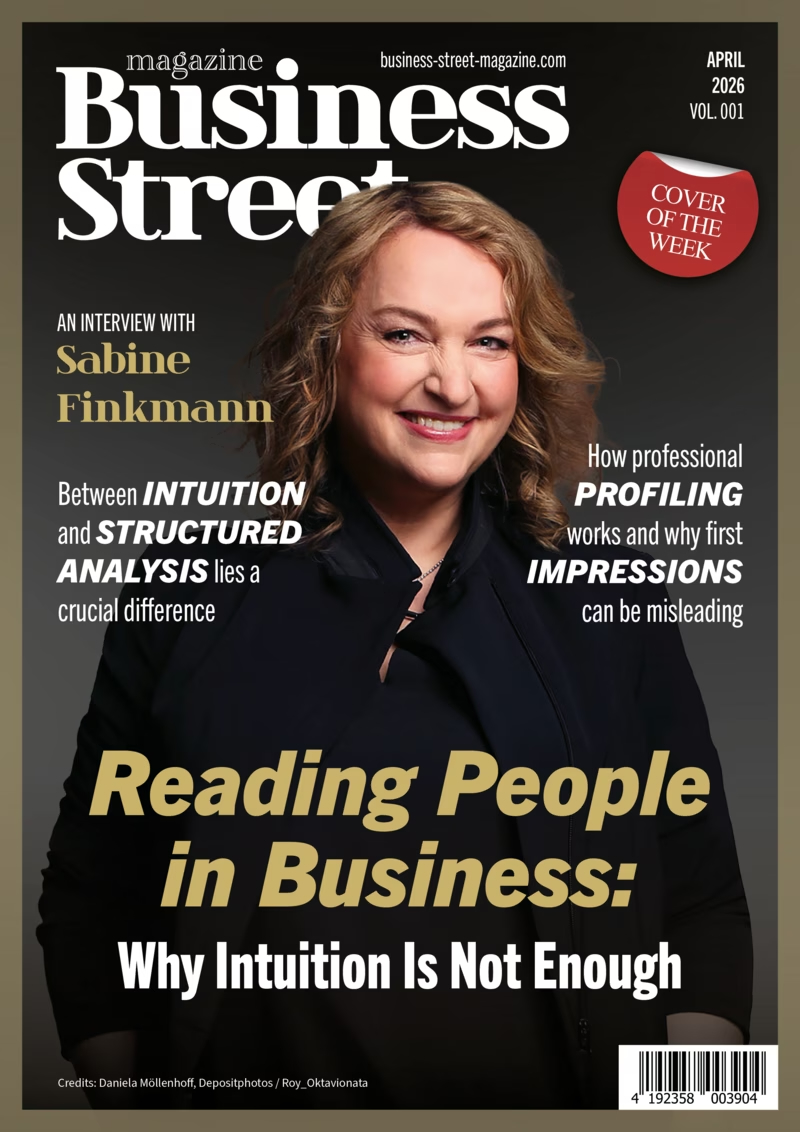 Aktuelles Titelbild des Business Street magazine