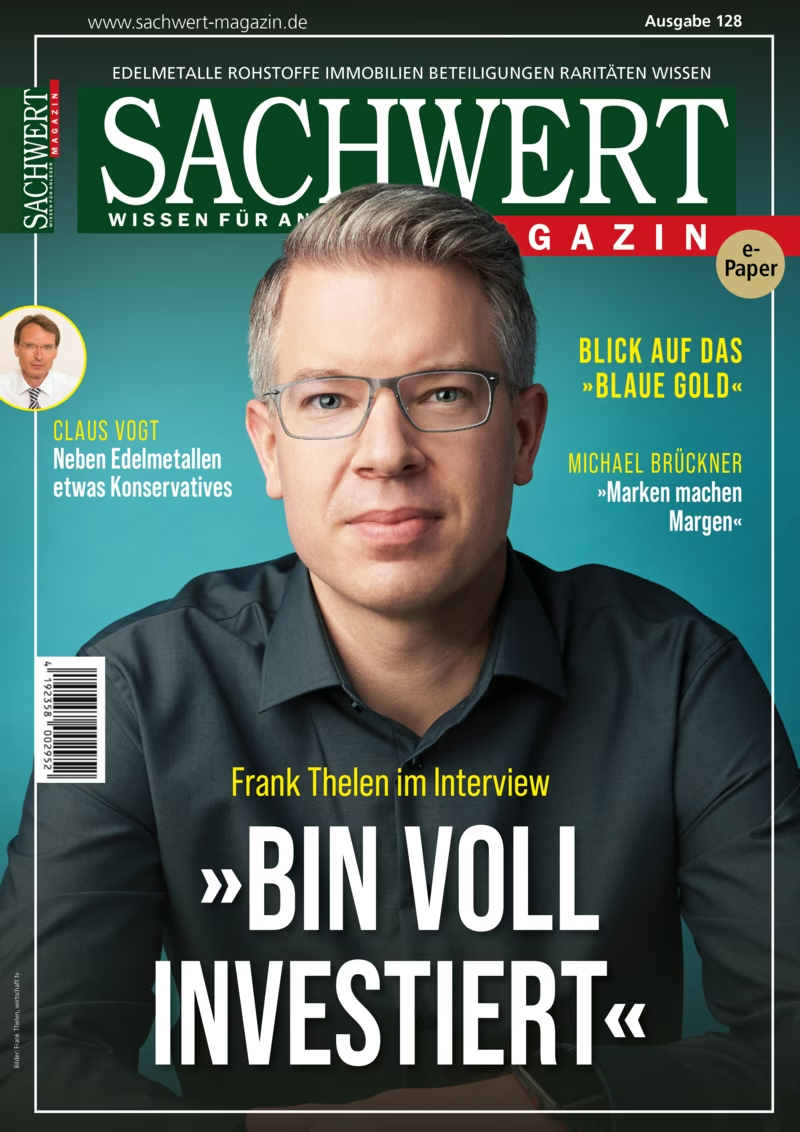 Aktuelles Titelbild des SACHWERT Magazin